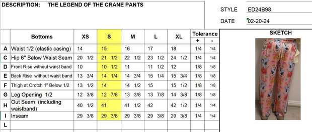 Zinnia Pant