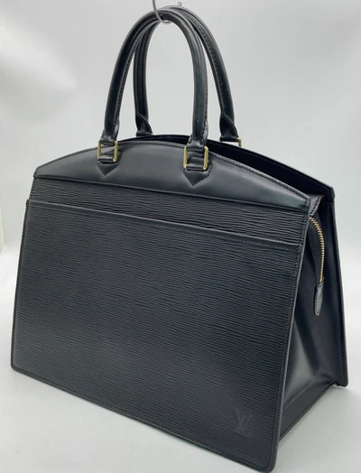 LV Epi Noir Black Riviera Handbag