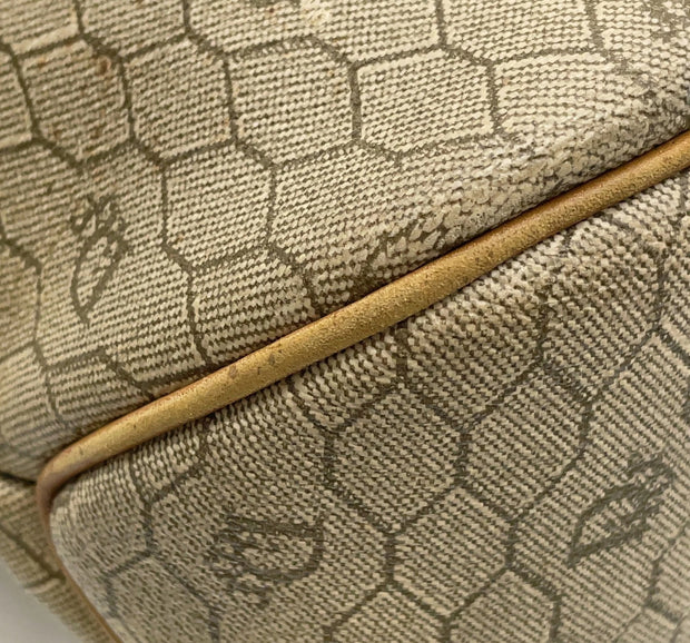 Dior Honeycomb PVC + Leather Tote