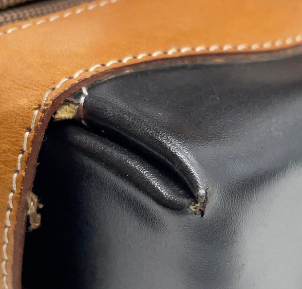 YSL Vintage Travel Leather Bag