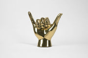 "Hang Loose" Brass Sculpture