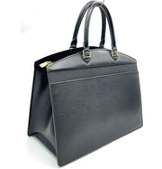 LV Epi Noir Black Riviera Handbag