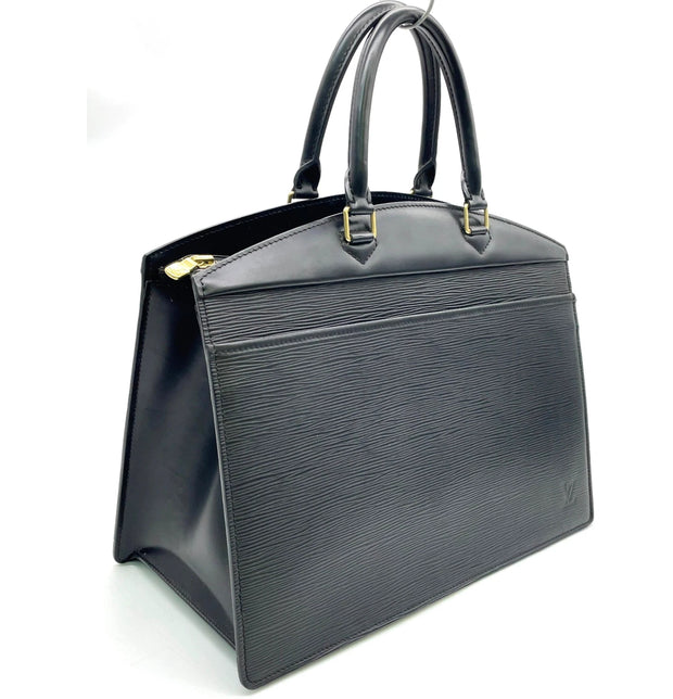 LV Epi Noir Black Riviera Handbag