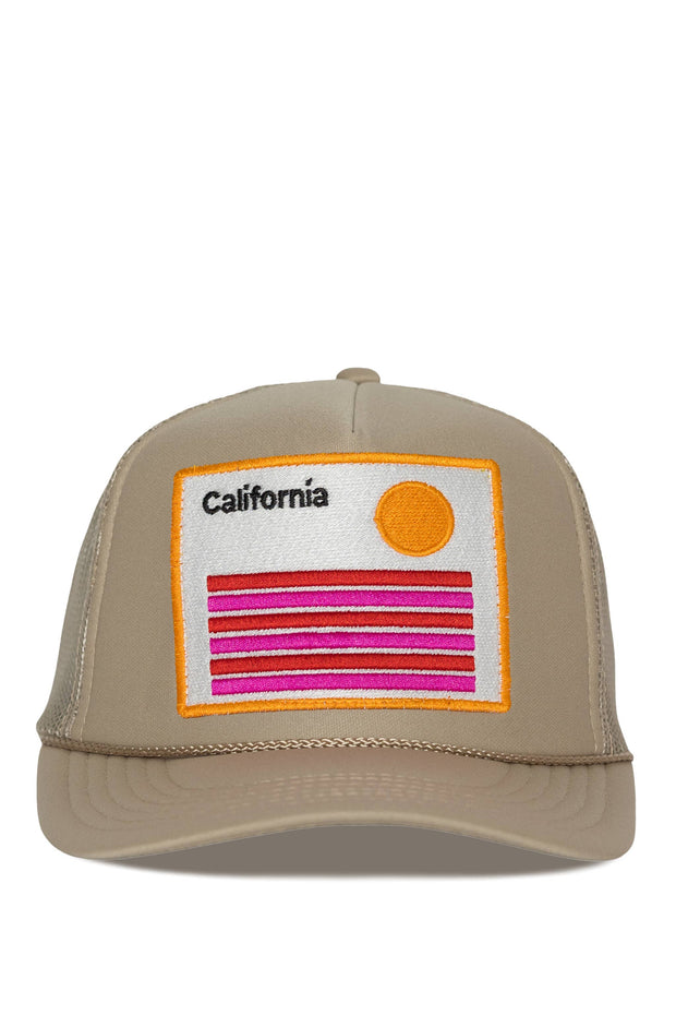California Stripes Trucker Hat