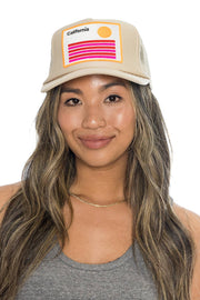 California Stripes Trucker Hat