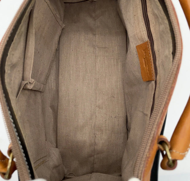 YSL Vintage Travel Leather Bag
