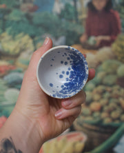 Speckled Bowl (Blue & White)