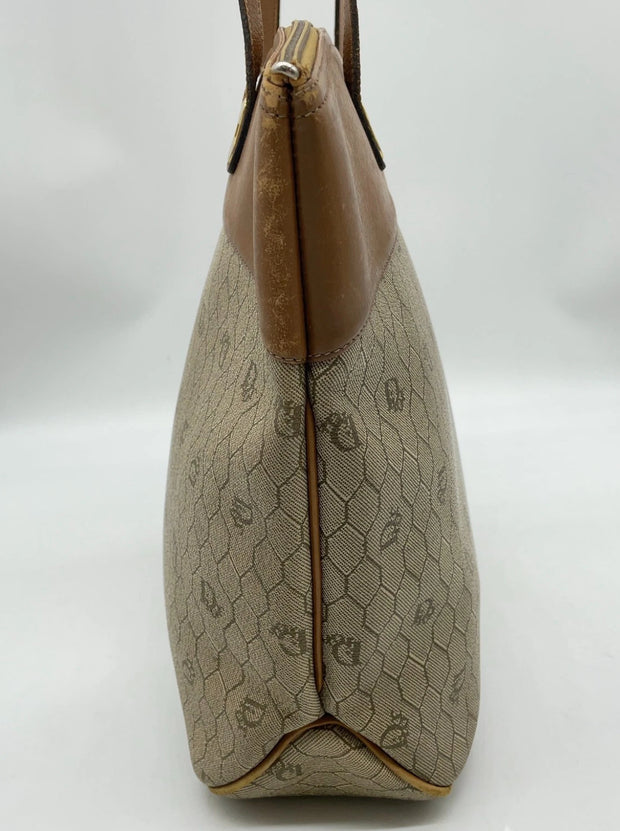 Dior Honeycomb PVC + Leather Tote