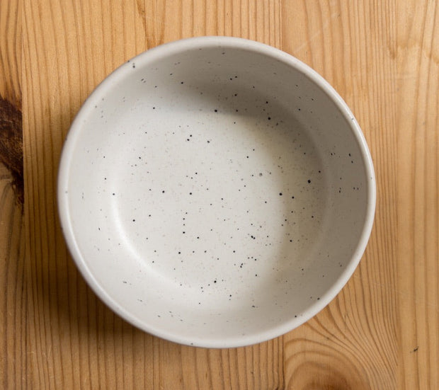 White Pebbled Bowl