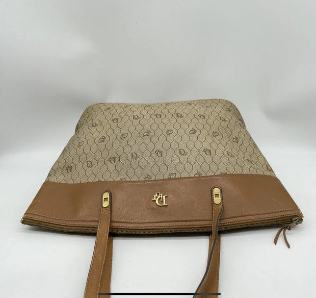 Dior Honeycomb PVC + Leather Tote