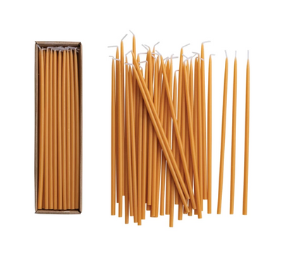 Thin Taper Candles - Box of 36