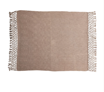 Cotton Slub Throw