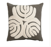 Abstract Sage Pillow