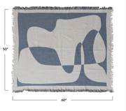 Waves Jacquard Throw
