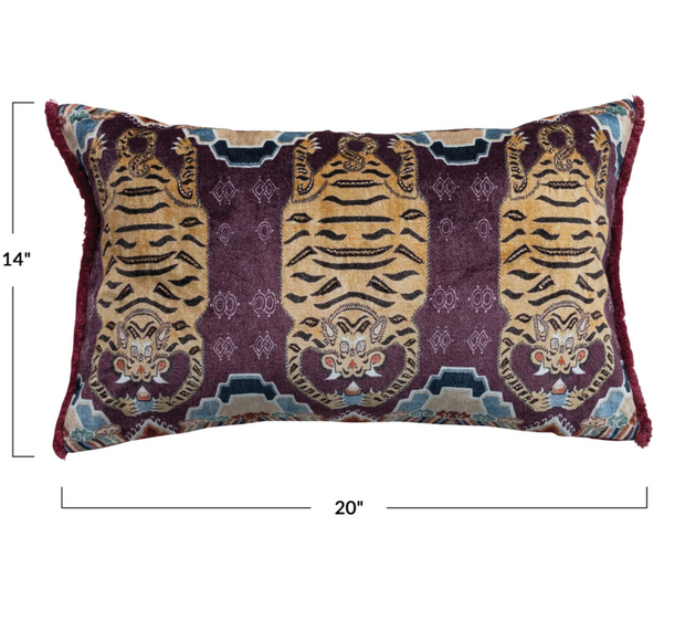 Tibetan Tiger Pillow