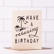 Beachy Birthday Cards