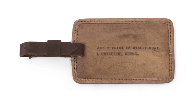 Wanderlust Luggage Tags
