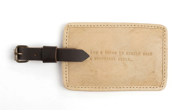 Wanderlust Luggage Tags