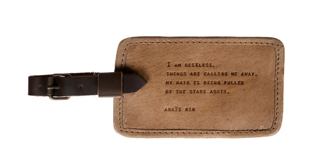 Wanderlust Luggage Tags