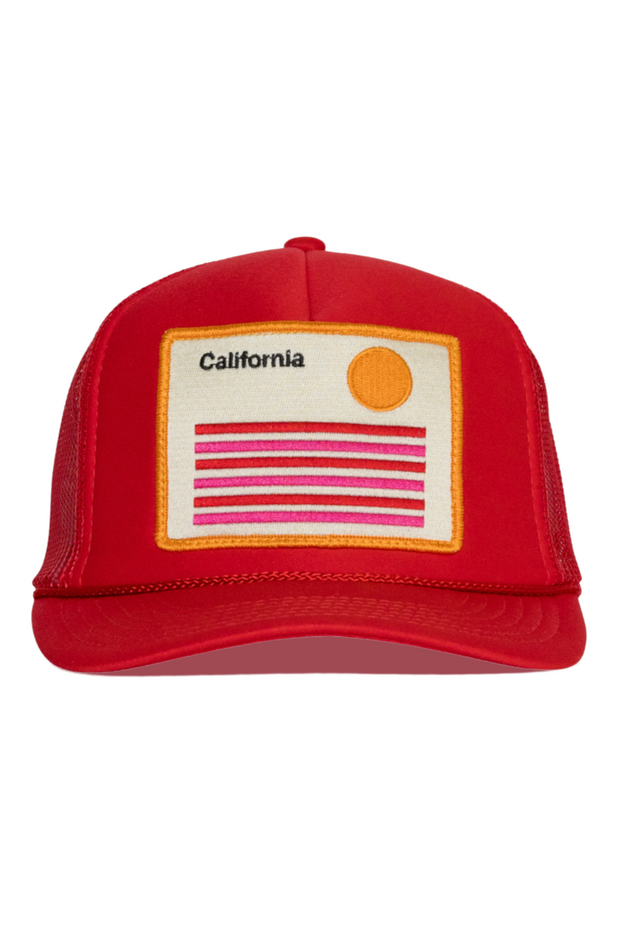 California Stripes Trucker Hat