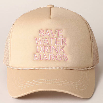 Save Water Drink Margs Hat