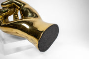 "Hang Loose" Brass Sculpture