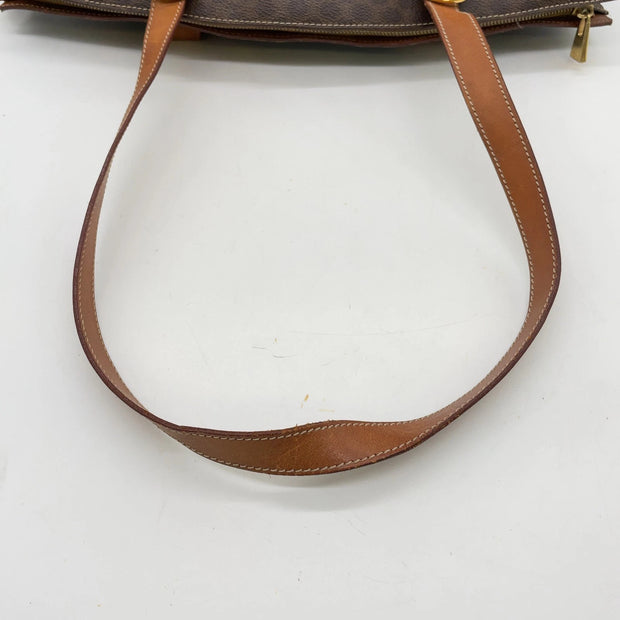 Celine Brown Macadam Tote Bag