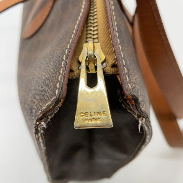 Celine Brown Macadam Tote Bag