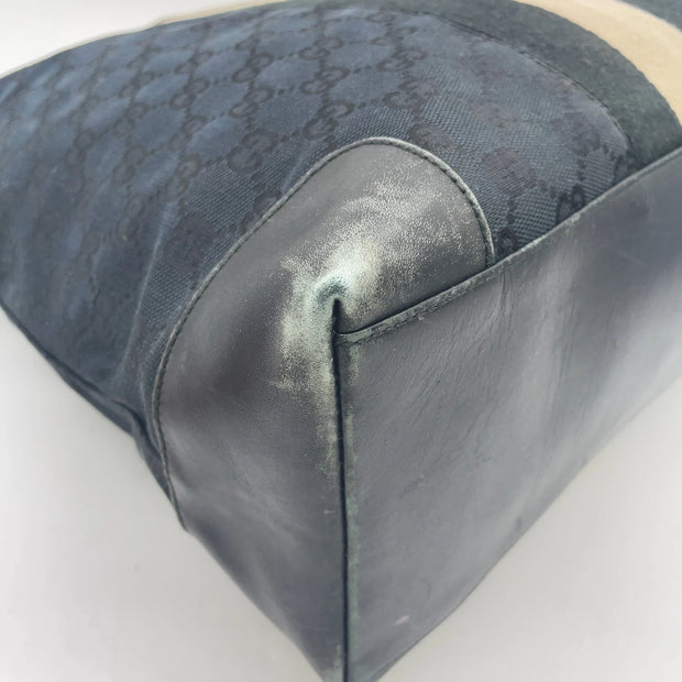 Gucci Canvas Sherry Line Handbag