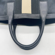 Gucci Canvas Sherry Line Handbag