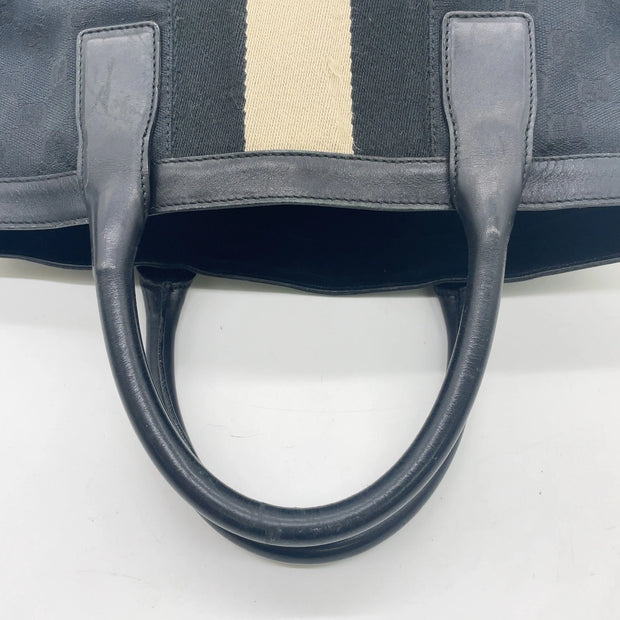 Gucci Canvas Sherry Line Handbag