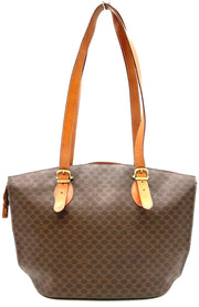 Celine Brown Macadam Tote Bag
