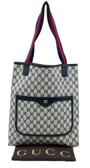 Gucci GG Supreme Sherry Line Tote