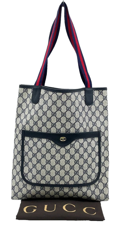 Gucci GG Supreme Sherry Line Tote