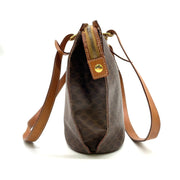 Celine Brown Macadam Tote Bag