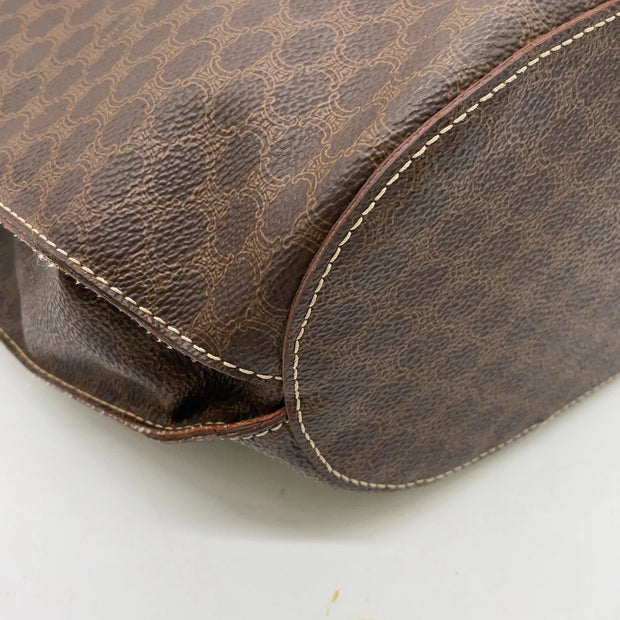 Celine Brown Macadam Tote Bag