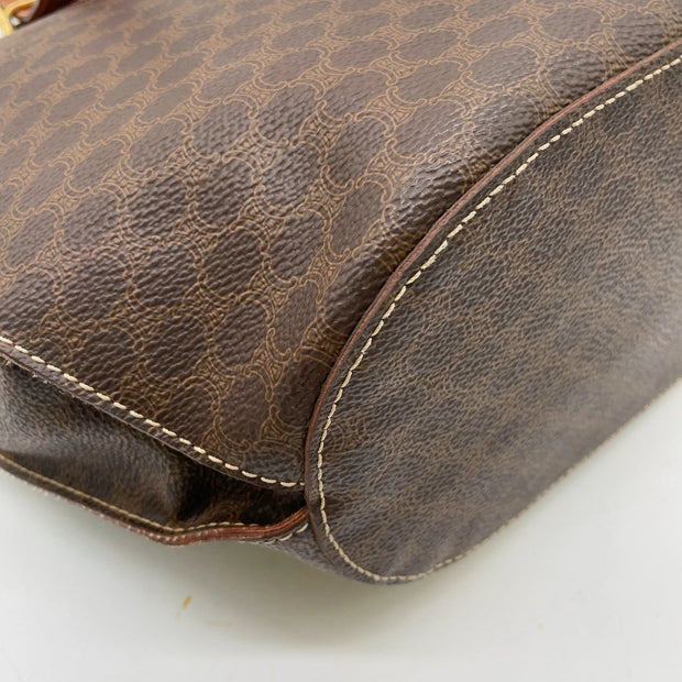 Celine Brown Macadam Tote Bag