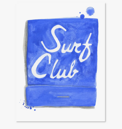 Surf Club Print