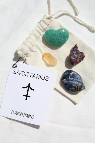 Astrology Crystal Pouch *SAGITTARIUS*