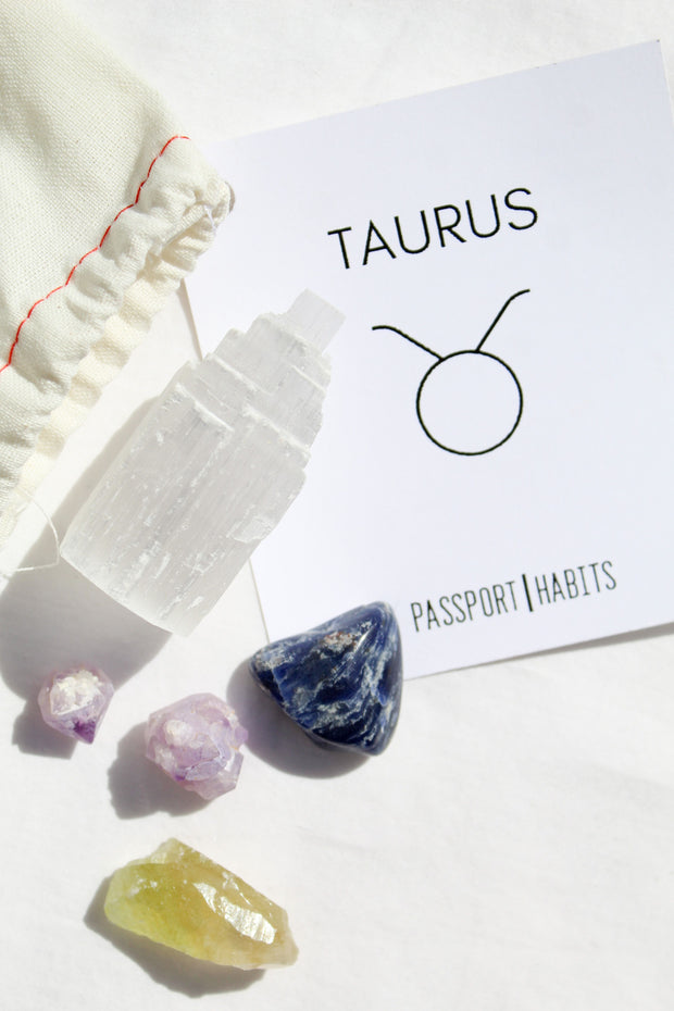 Astrology Crystal Pouch *TAURUS*