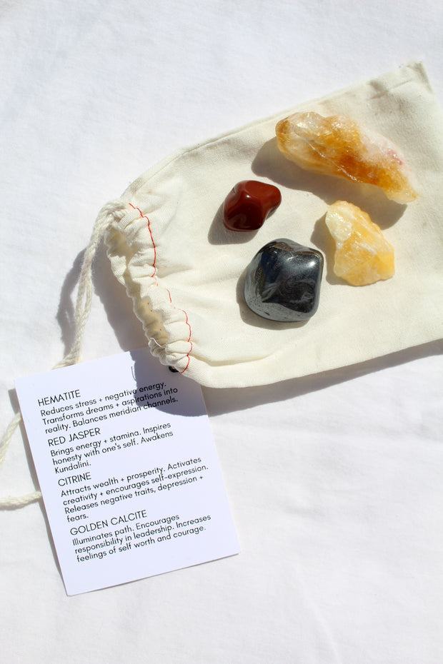 Astrology Crystal Pouch *ARIES*