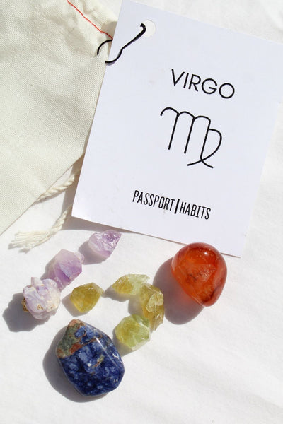 Astrology Crystal Pouch *VIRGO*