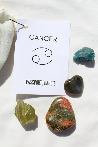 Astrology Crystal Pouch *CANCER*