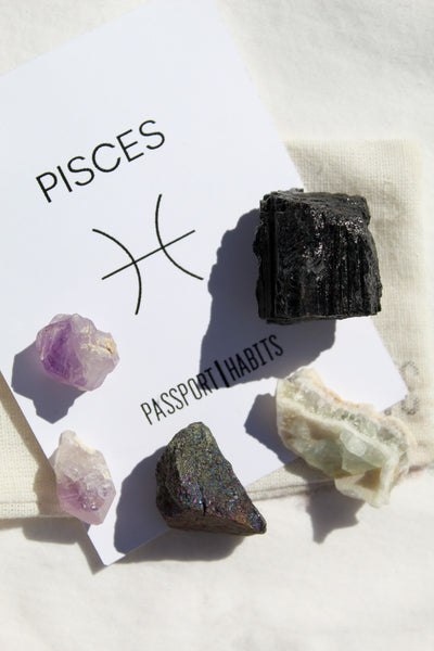 Astrology Crystal Pouch *PISCES*